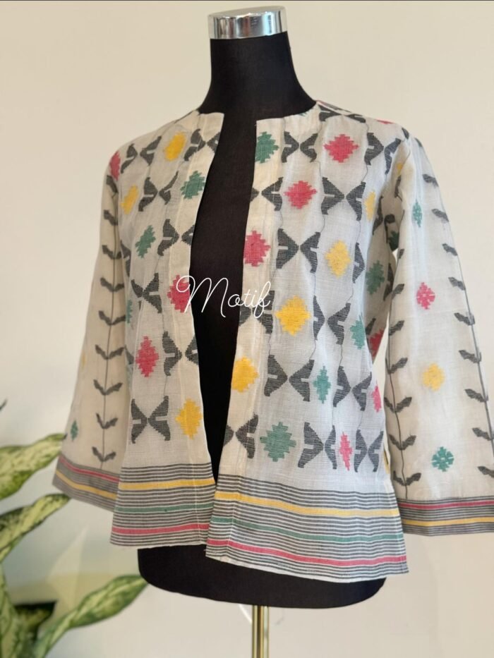 Jamdani Jacket - Image 1
