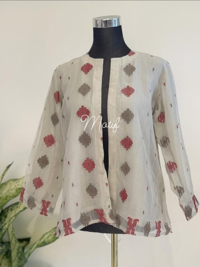 Jamdani Jacket - Image 1