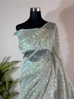 Glitterati Dream Saree - Image 3