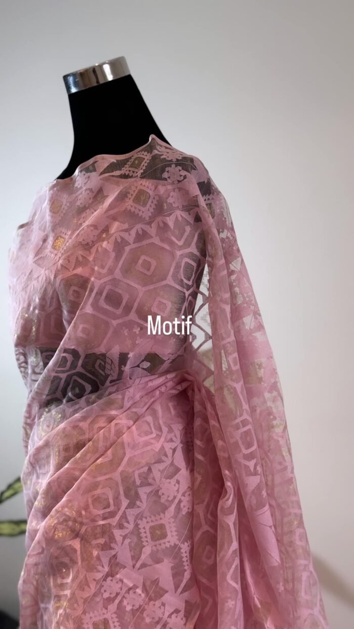 Saree baby pink bliss - Image 3