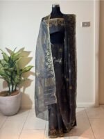 Saree charcoal