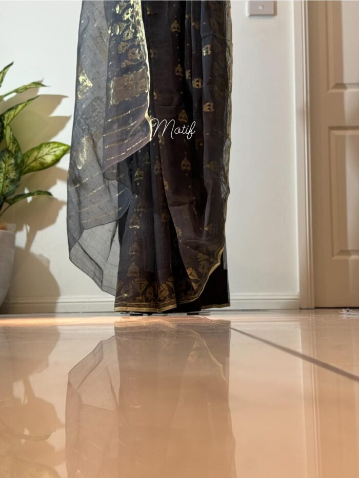 Saree charcoal - Image 4