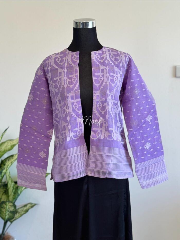 Jamdani jacket Cotton - Image 1
